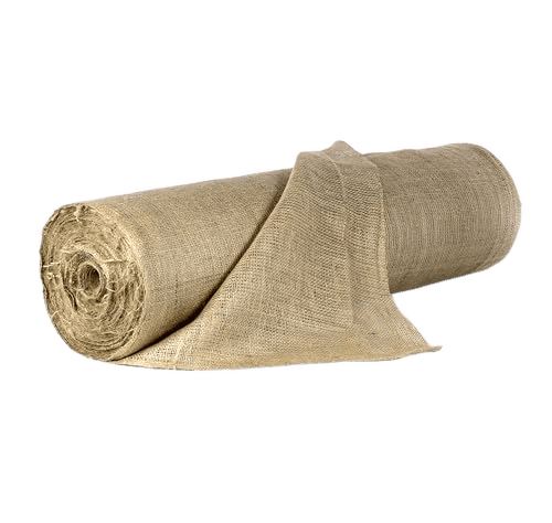 Treekote 40" W Natural Bulk Burlap Roll - 234 GSM 100% Jute Fabric Durable Gardening Roll of Burlap - 100 Yards Multipurpose Burlap Fabric - Burlap Table Runner for Weddings