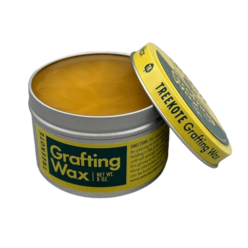Treekote 8 OZ Grafting Wax Tin - Weather Resistant Wax for Grafting Roses