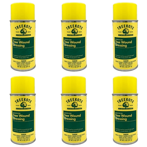 Treekote Tree Wound Dressing - 12OZ Aerosol Pruning Sealer Spray for Damaged Trees and Shrubs - Fast Acting and Effective Tree Wound Sealer Spray - Prune Sealer Wound Repair for Bonsai Trees