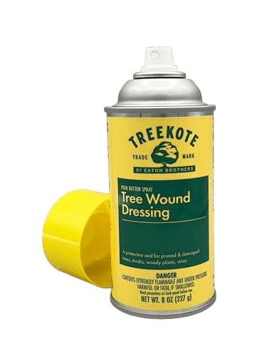 Treekote Tree Wound Dressing - 8 OZ Aerosol Pruning Sealer Spray for Damaged Trees