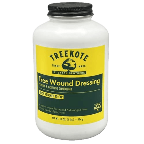 Treekote Tree Wound Dressing Brushtop 16OZ Brushtop for Trees and Shrubs - Healing Paste and Tree Wound Sealer - Pruning Sealer