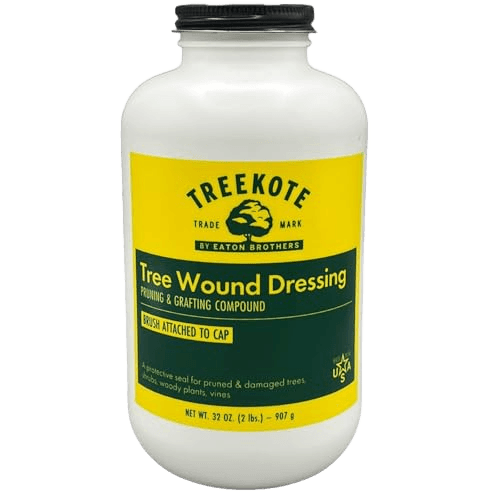 Treekote Wound Dressing Brushtop 32 OZ Brushtop for Trees and Shrubs - Healing Paste and Tree Wound Sealer - Pruning Sealer